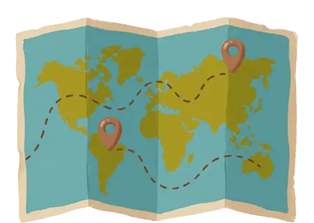 carte de voyage sejour reve