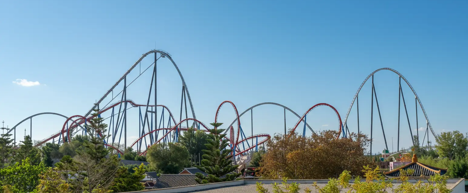 sejour port aventura roller coasters